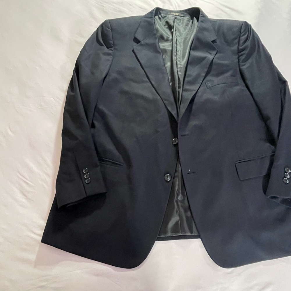 Petrocelli blazer 46R blue Wool… DETAILS IN PHOTOS SEE OTHER ITEMS GREAT DEALS